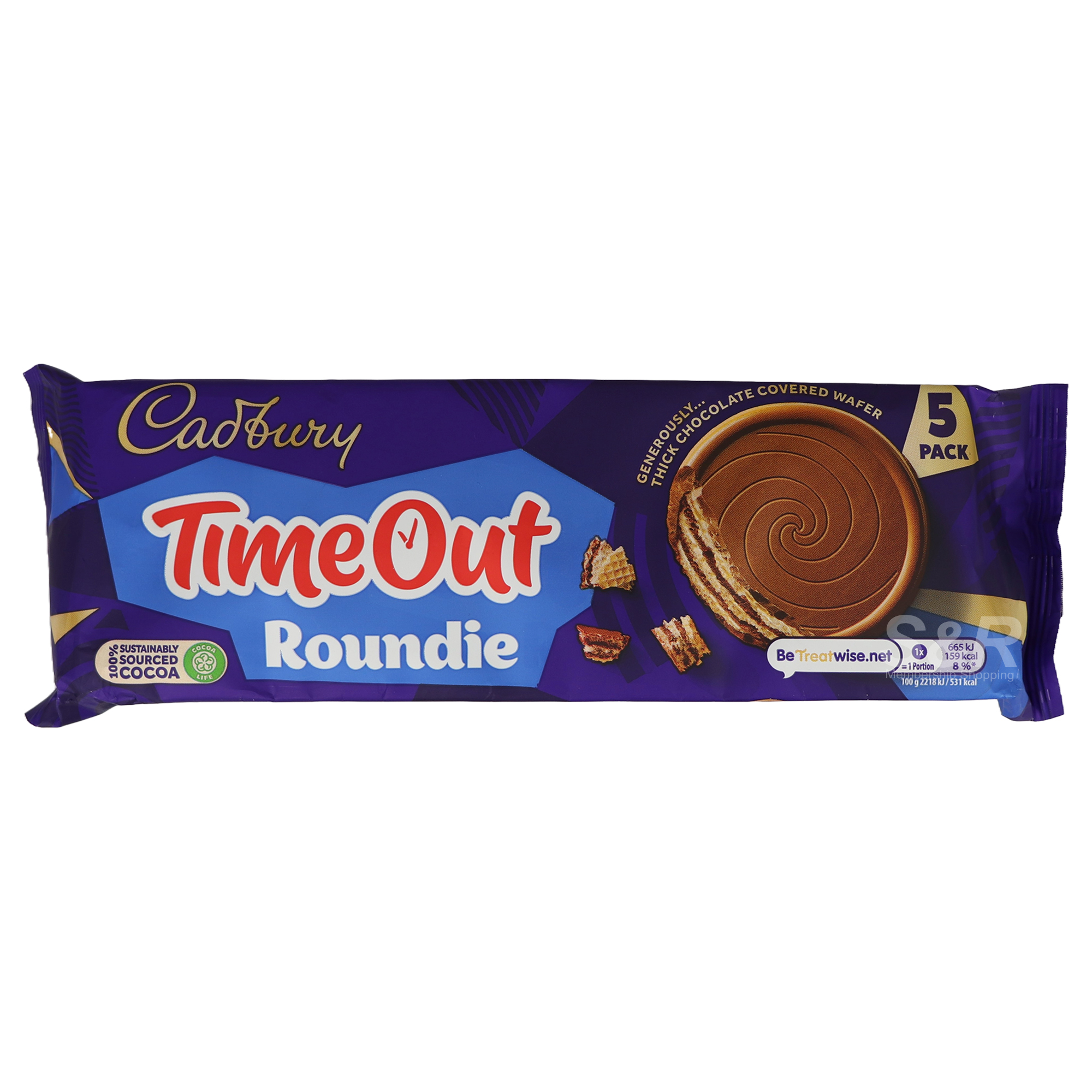 Cadbury Timeout Roundie 5pcs